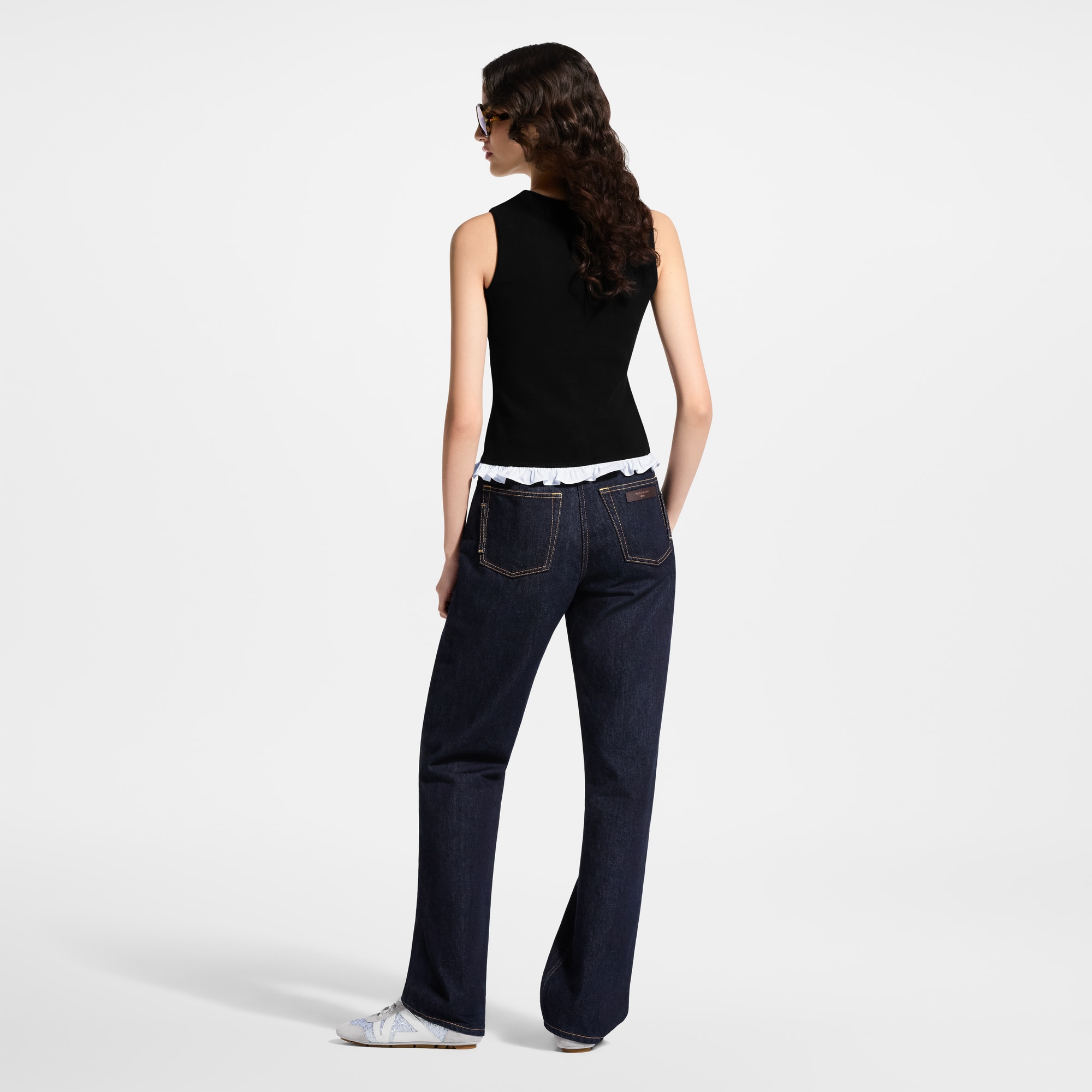 Ruffle Hem Tank Top - Women - Ready-to-Wear | LOUIS VUITTON ®
